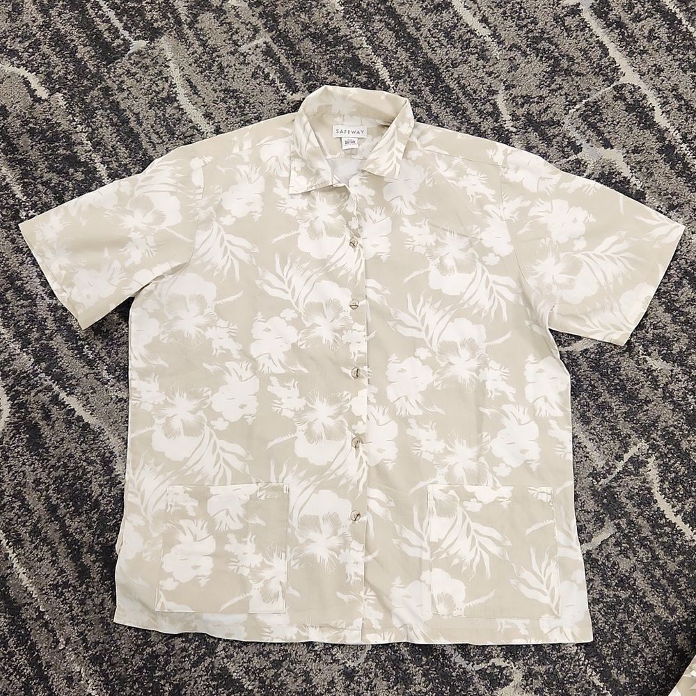 Vintage Safeway Aloha Shirt 2XL